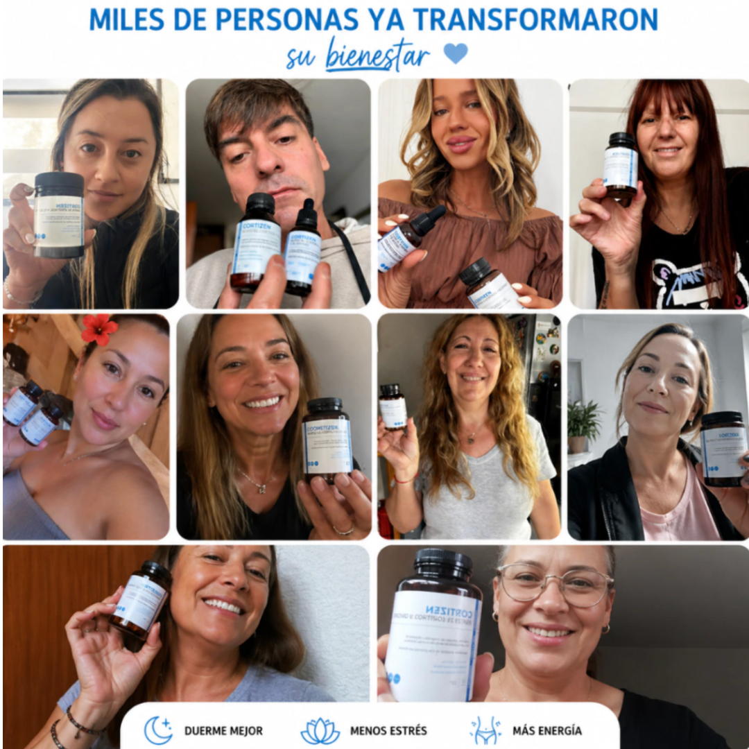 CORTIZZEN Quema Grasas® | Menos panza, más energía, más bienestar diario.