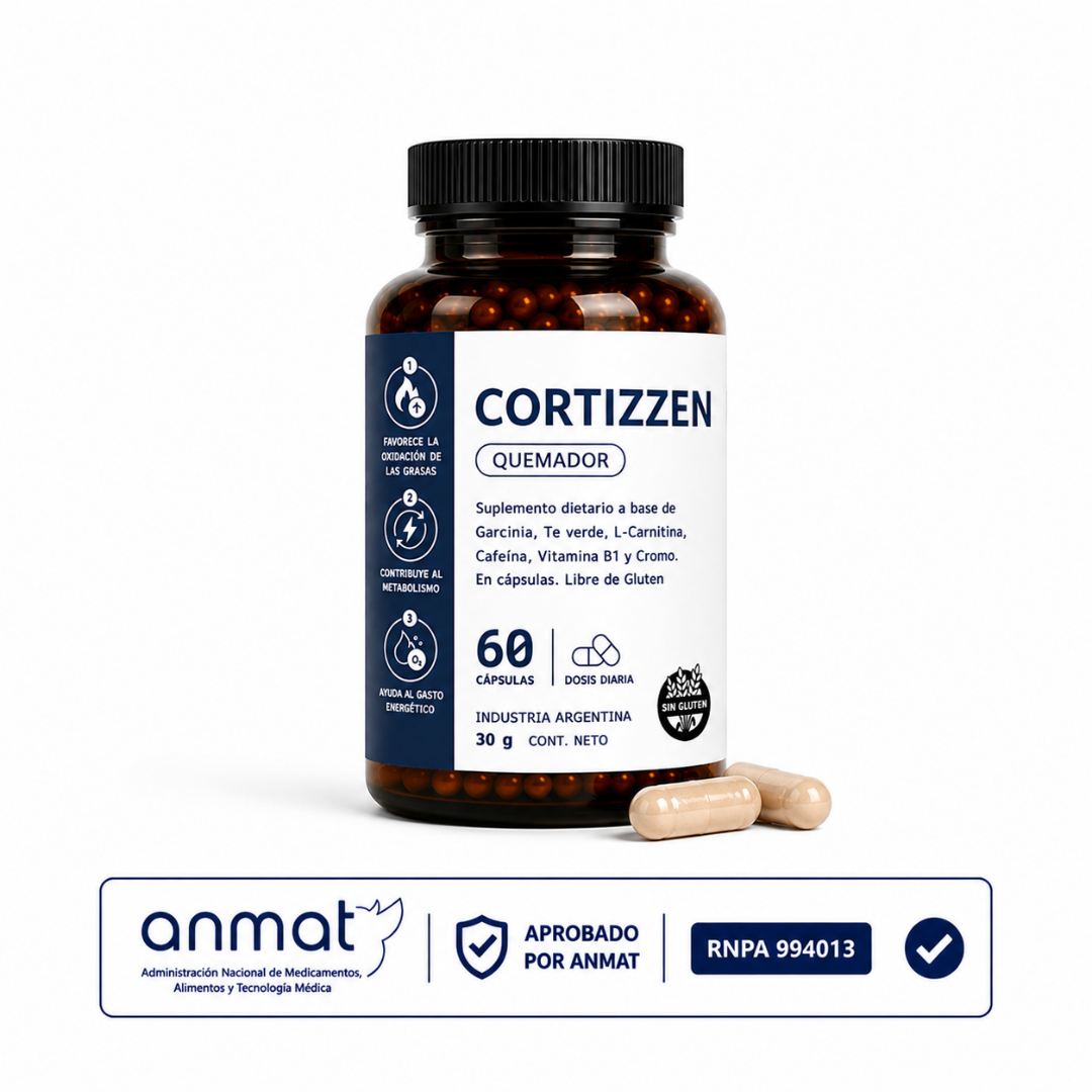 CORTIZZEN Quema Grasas® | Menos panza, más energía, más bienestar diario.