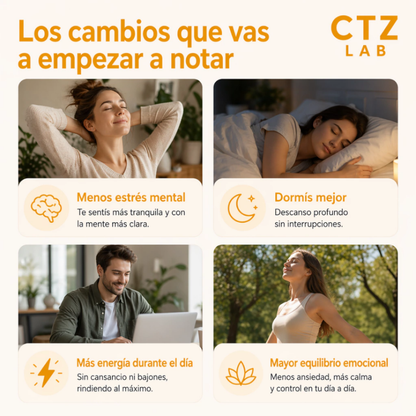 CORTIZZEN | ASHWAGANDHA MAS ENFOQUE, MENOS ESTRÉS Y MAS ENERGÍA